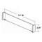 Azar Displays Tall Center Dividers for Azar Displays Modular Tray, PK50 225908 - alternate 3